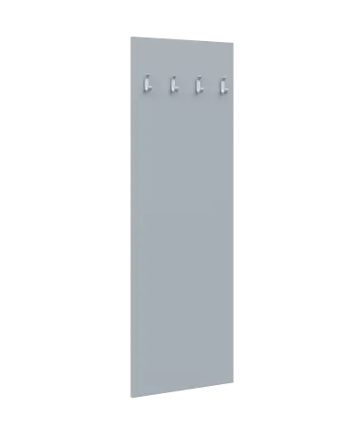 VN - 14 stěna věšáková 600x60x1800 mm, 4-háček Laura, šedá